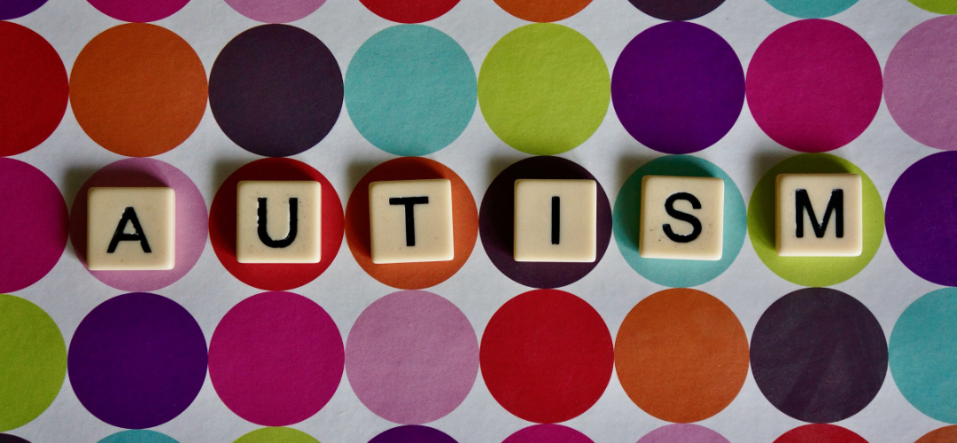 Image of letters spelling "autism"